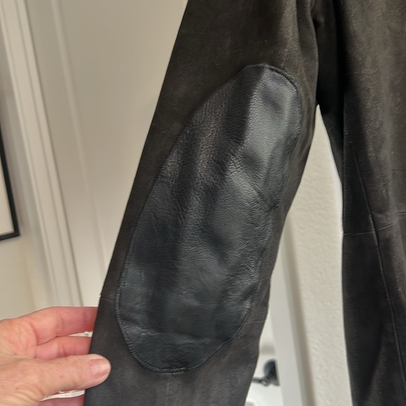 All Saints Suede/Leather/Tweed Jacket/Blazer look-XL - Picture 3 of 15